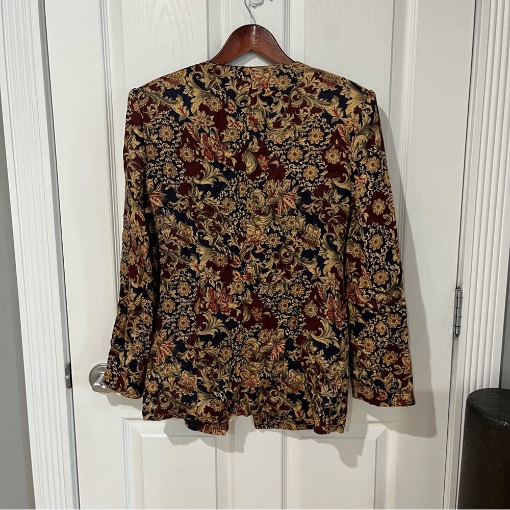 Braemar Women's Floral Jacket - blazer Multicolour size 8 - Picture 6 of 9